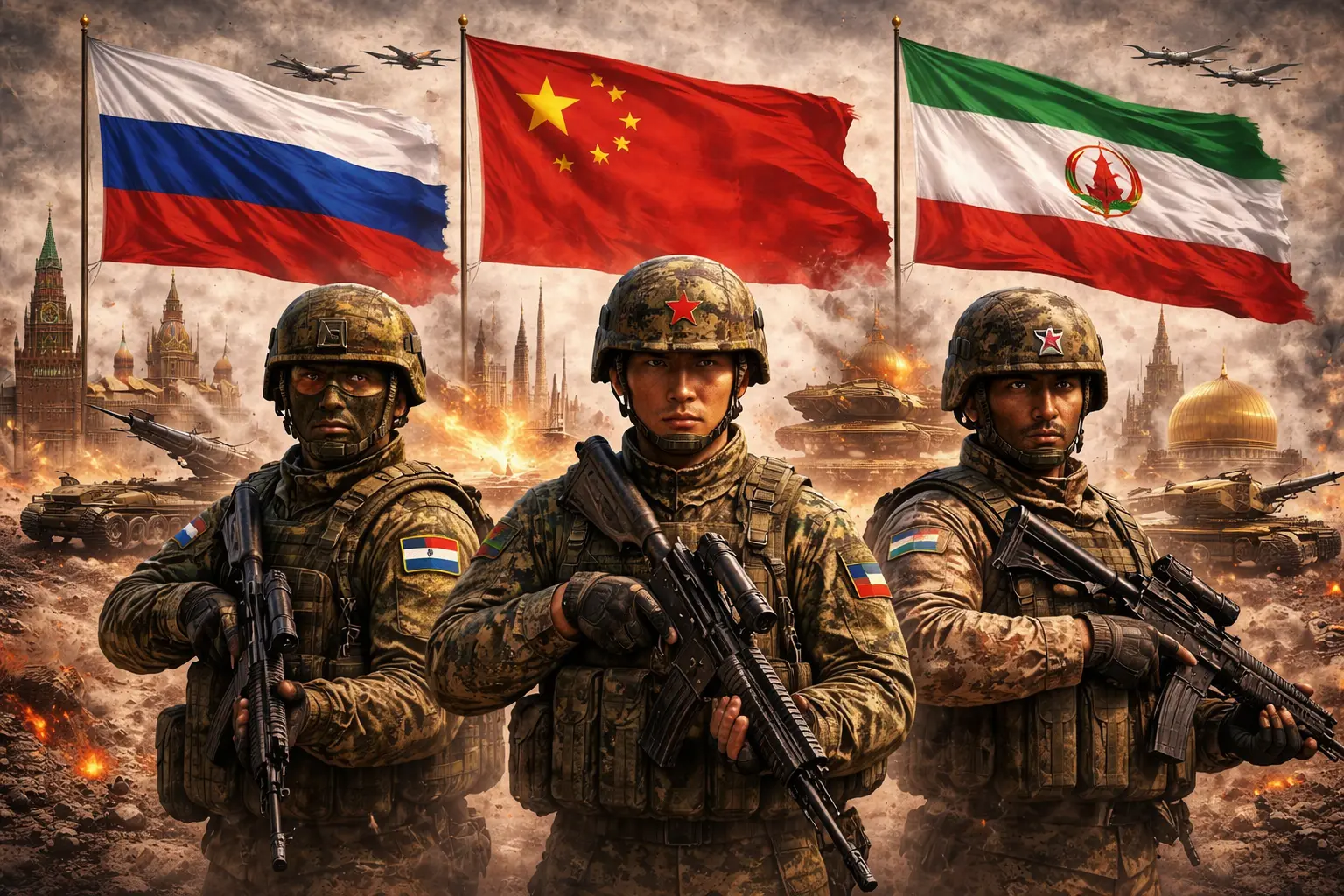 O Eixo China-Rússia-Irã e o Rei do Leste: Discernimento Geopolítico sem Mapa Conspirativo