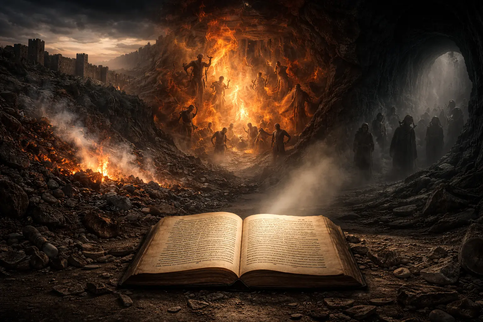 O Inferno que Não Está no Texto — Como Geena, Hades e Tártaro Foram Fundidos em um Terror Medieval